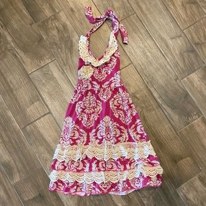 Tutu & Lulu Girls halter dress, 3-4T